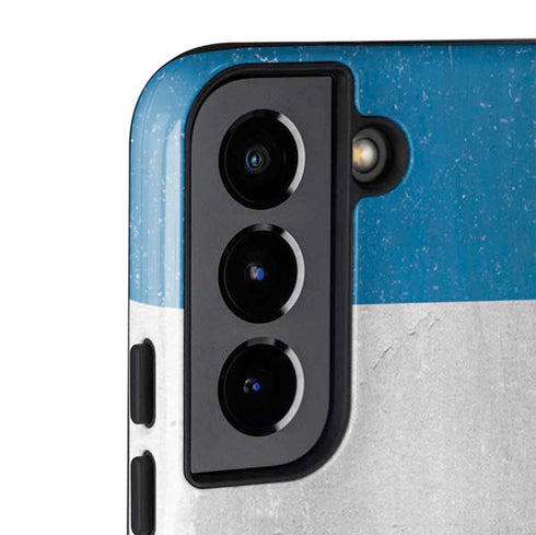 Costa Rican Flag Distressed Galaxy S22 Plus Pro Case