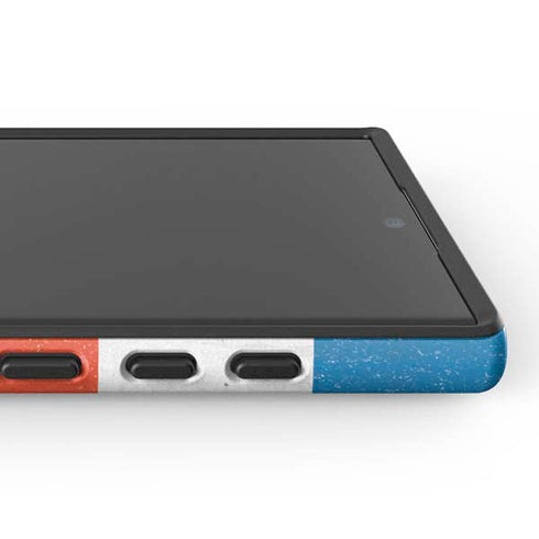 Costa Rican Flag Distressed Galaxy S24 Ultra Impact Case