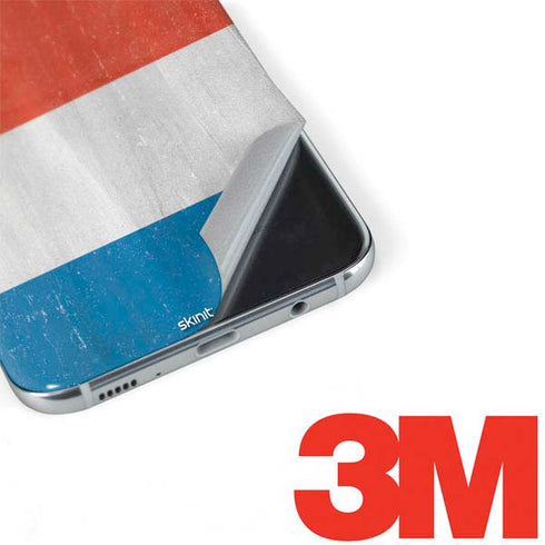 Costa Rican Flag Distressed Galaxy S8 Plus Skin