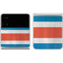 Costa Rican Flag Distressed Galaxy Z Flip4 5G Skin
