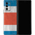 Costa Rican Flag Distressed Galaxy Z Fold2 5G Skin