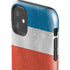 Costa Rican Flag Distressed iPhone 11 Impact Case