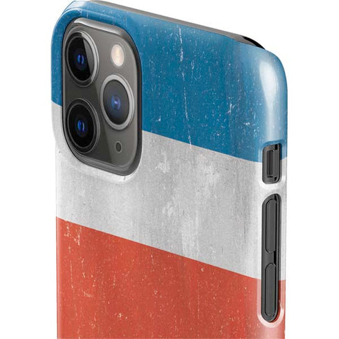Costa Rican Flag Distressed iPhone 11 Pro Lite Case