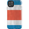 Costa Rican Flag Distressed iPhone 11 Pro Max Impact Case