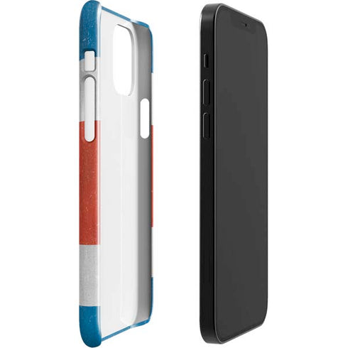 Costa Rican Flag Distressed iPhone 12 Mini Lite Case