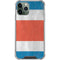 Costa Rican Flag Distressed iPhone 12 Pro Clear Case