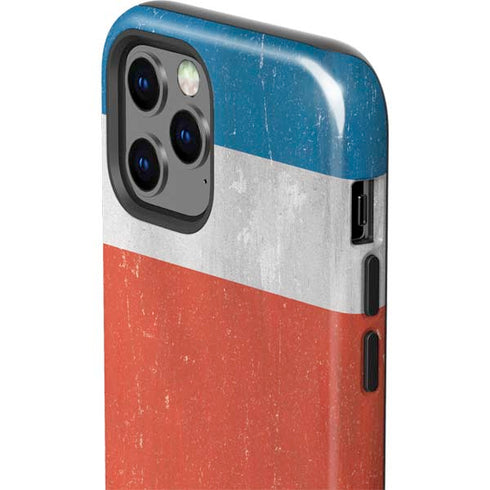 Costa Rican Flag Distressed iPhone 12 Pro Impact Case