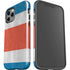 Costa Rican Flag Distressed iPhone 12 Pro Impact Case