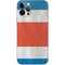 Costa Rican Flag Distressed iPhone 12 Pro Skin