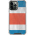 Costa Rican Flag Distressed iPhone 13 Pro Max Clear Case