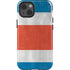 Costa Rican Flag Distressed iPhone 14 Impact Case