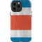 Costa Rican Flag Distressed iPhone 14 Pro Max Impact Case
