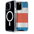 Costa Rican Flag Distressed iPhone 14 Pro Max MagSafe Case