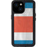 Costa Rican Flag Distressed iPhone 15 Waterproof Case