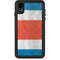 Costa Rican Flag Distressed iPhone XR Waterproof Case