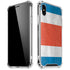 Costa Rican Flag Distressed iPhone XS Max Clear Case