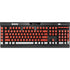 Costa Rican Flag Distressed K95 RGB PLATINUM Mechanical Gaming Keyboard Skin