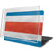 Costa Rican Flag Distressed MacBook Pro 15in (2016-19) Case plus Skin