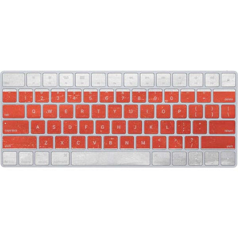 Costa Rican Flag Distressed Magic Keyboard Skin