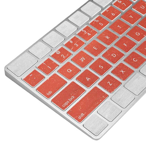 Costa Rican Flag Distressed Magic Keyboard Skin