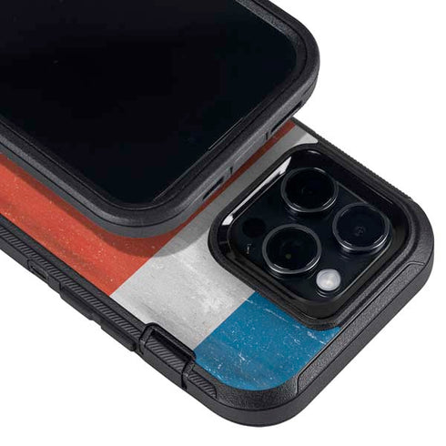 Costa Rican Flag Distressed Otterbox Defender iPhone Skin