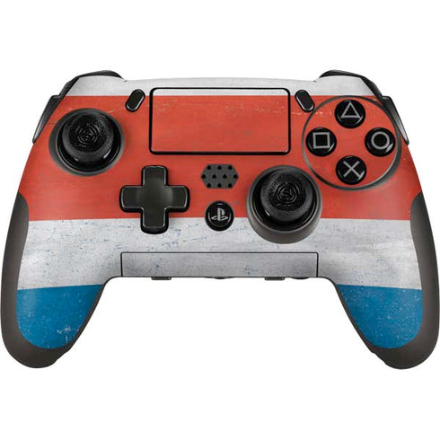 Costa Rican Flag Distressed PlayStation Scuf Vantage 2 Controller Skin