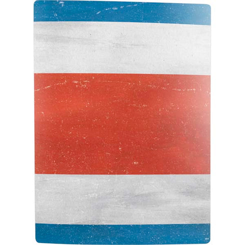 Costa Rican Flag Distressed PS5 Digital Edition Bundle Skin