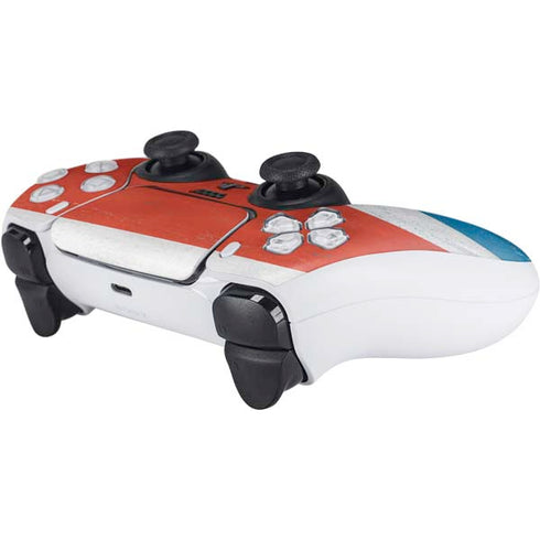 Costa Rican Flag Distressed PS5 Controller Skin