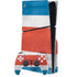 Costa Rican Flag Distressed PS5 Slim Disk Bundle Skin