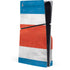 Costa Rican Flag Distressed PS5 Slim Disk Console Skin