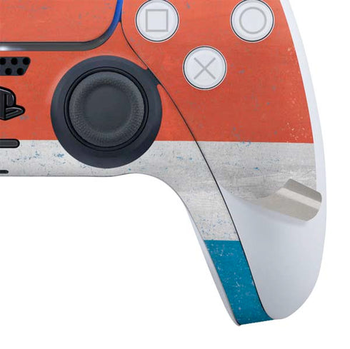 Costa Rican Flag Distressed PS5 Slim Digital Edition Bundle Skin