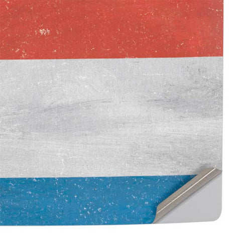 Costa Rican Flag Distressed PS5 Slim Digital Edition Console Skin