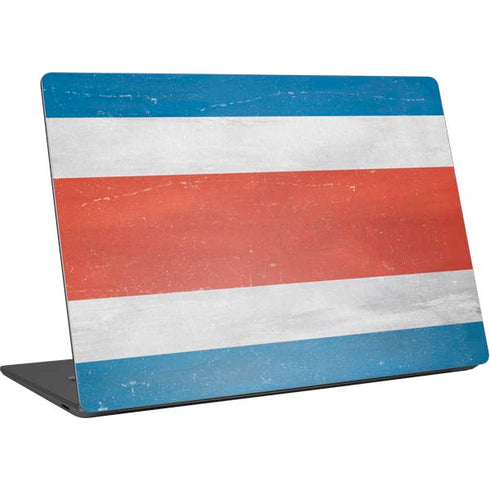Costa Rican Flag Distressed Surface Laptop 4 15in Skin