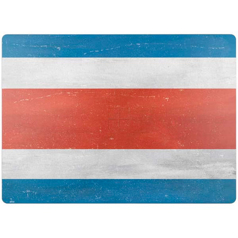 Costa Rican Flag Distressed Surface Laptop 4 15in Skin