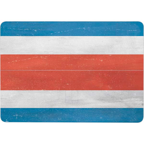 Costa Rican Flag Distressed Surface Laptop Studio Skin