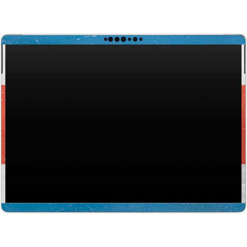 Costa Rican Flag Distressed Surface Pro 8 Skin