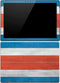Costa Rican Flag Distressed Surface Pro (2017) Skin