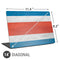 Costa Rican Flag Distressed Universal Laptop 14in (11.4 x 8.2in) Skin