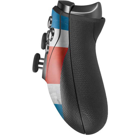 Costa Rican Flag Distressed Xbox Elite Wireless Controller Series 2 Skin