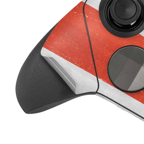 Costa Rican Flag Distressed Xbox Elite Wireless Controller Series 2 Skin