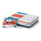 Costa Rican Flag Distressed Xbox One S Console and Controller Bundle Skin