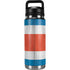 Costa Rican Flag Distressed YETI Rambler 26oz Bottle Skin