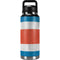 Costa Rican Flag Distressed YETI Rambler 36oz Bottle Skin