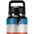Costa Rican Flag Distressed YETI Rambler 36oz Bottle Skin