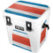 Costa Rican Flag Distressed YETI Roadie 24 Hard Cooler Skin