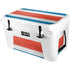 Costa Rican Flag Distressed YETI Tundra 45 Hard Cooler Skin
