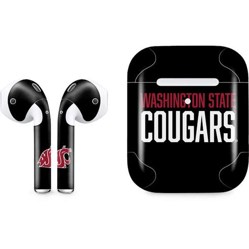Cougars Washington State Apple AirPods 2 Skin