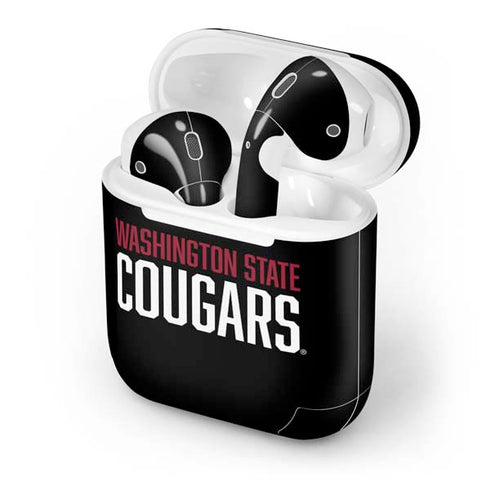 Cougars Washington State Apple AirPods Skin
