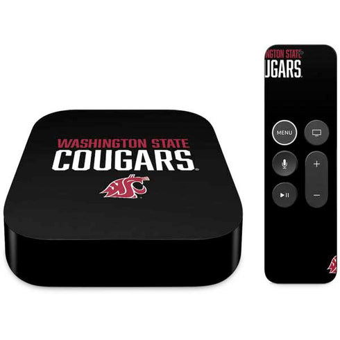 Cougars Washington State Apple TV 4K Skin