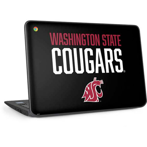 Washington State University Cougars HP Chromebook Skin